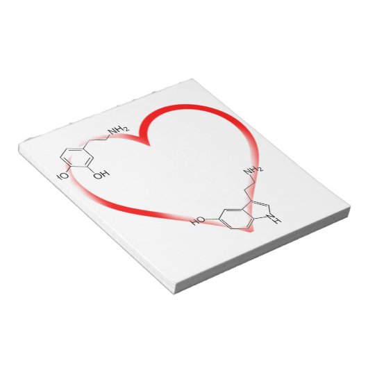 I Liebe Chem Notizblock (angewinkelt)