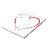 I Liebe Chem Notizblock (Rotiert)