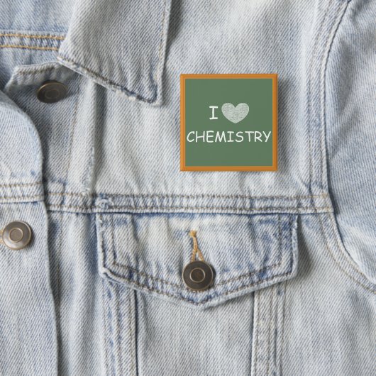 I Liebe-Chemie Button (Beispiel)