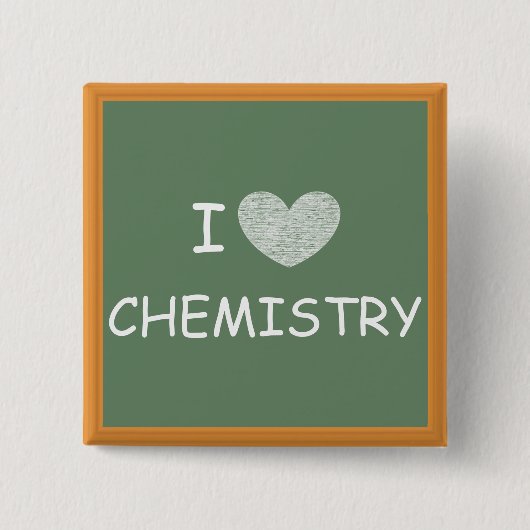I Liebe-Chemie Button (Vorderseite)