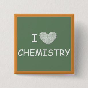 I Liebe-Chemie Button