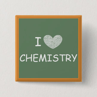 I Liebe-Chemie Button