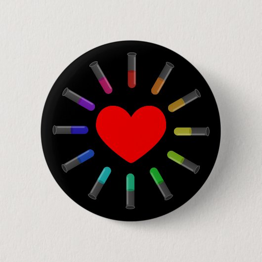 I Liebe-Chemie Button (Vorderseite)