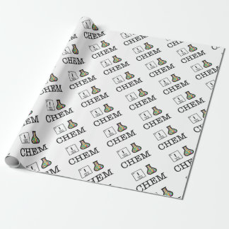 I Liebe-Chemie Geschenkpapier