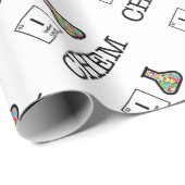 I Liebe-Chemie Geschenkpapier (Rolleneckpunkt)