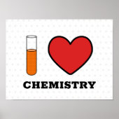 I Liebe Chemie Poster (Vorne)