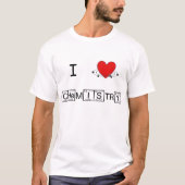 I Liebe Chemie T-Shirt (Vorderseite)