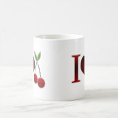 I Liebe Cherries Kaffeetasse (Mittel)