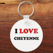 I Liebe Cheyenne Schlüsselanhänger (Vorderseite)