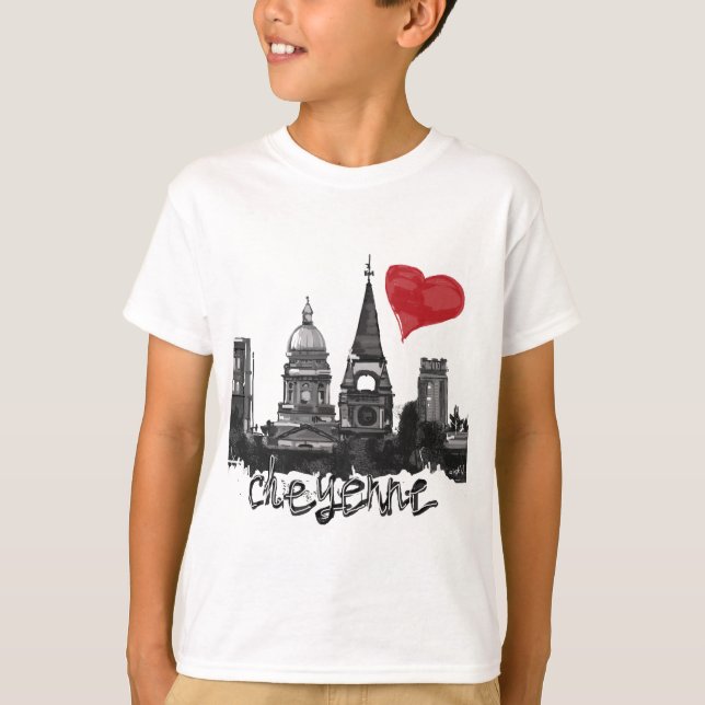 I Liebe Cheyenne T-Shirt (Vorderseite)