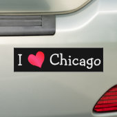 I Liebe Chicago Autoaufkleber (Auf Auto)
