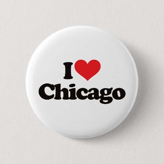 I Liebe Chicago Button (Vorderseite)