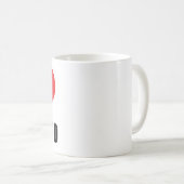 I Liebe Chicago Kaffeetasse (VorderseiteRechts)