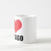 I Liebe Chicago Kaffeetasse (Mittel)