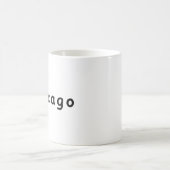 I Liebe Chicago Kaffeetasse (Mittel)