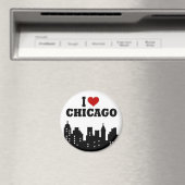 I Liebe Chicago Magnet (In Situ (Geschirrspüler))