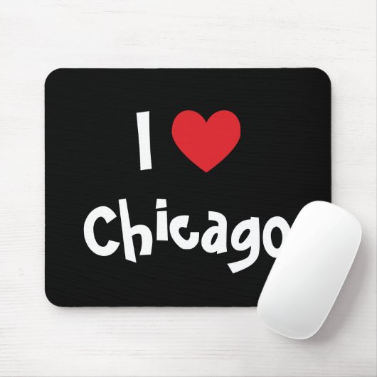 I Liebe Chicago Mousepad (Mit Mouse)