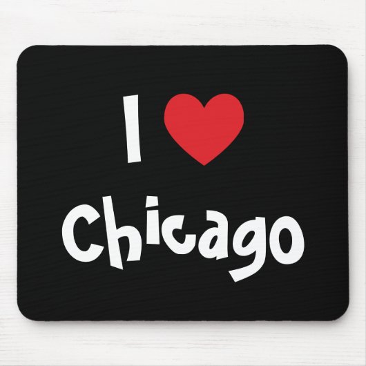 I Liebe Chicago Mousepad (Vorne)