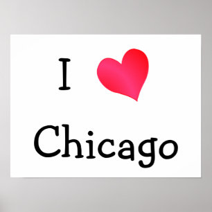 I Liebe Chicago Poster
