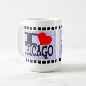 I Liebe Chicago - Tasse (Vorderseite Links)