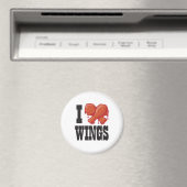 I Liebe Chicken Wings Magnet (In Situ (Geschirrspüler))