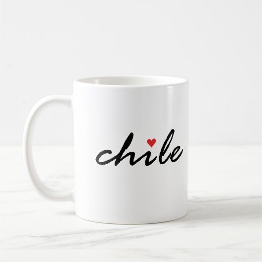 I LIEBE CHILE KAFFEETASSE (Links)