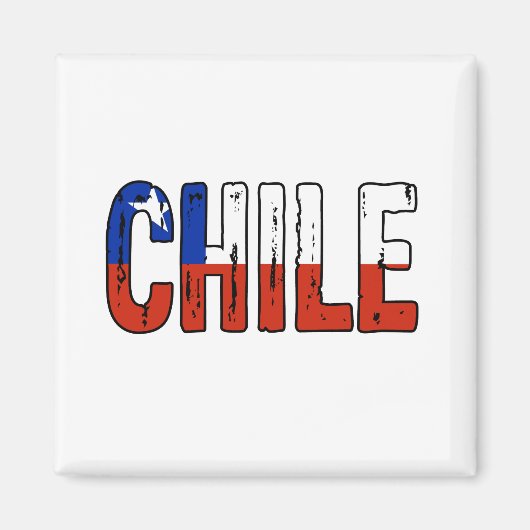 I LIEBE CHILE MAGNET (Vorne)