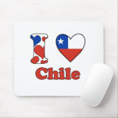I LIEBE CHILE MOUSEPAD (Mit Mouse)
