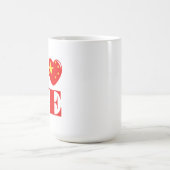 I LIEBE CHINA KAFFEETASSE (Mittel)