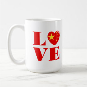 I LIEBE CHINA KAFFEETASSE