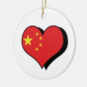 I LIEBE CHINA KERAMIK ORNAMENT (Links)