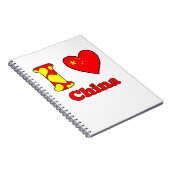 I LIEBE CHINA NOTIZBLOCK (Rechte Seite)