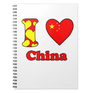 I LIEBE CHINA NOTIZBLOCK