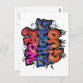 I LIEBE CHINA POSTKARTE (Vorne/Hinten)