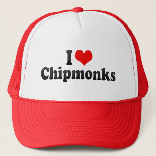I Liebe Chipmonks Truckerkappe