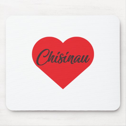 I Liebe Chisinau - Moldau Mousepad (Vorne)