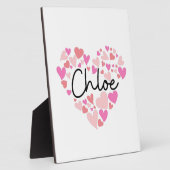 I Liebe Chloe Fotoplatte (Seite)