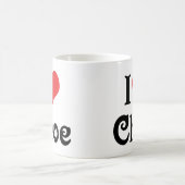 I Liebe Chloe Kaffeetasse (Mittel)