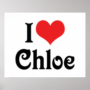 I Liebe Chloe Poster