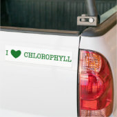 I Liebe-Chlorophyll Autoaufkleber (Auf Lkw)