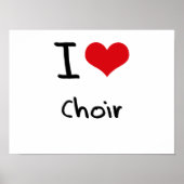 I Liebe Choir Poster (Vorne)