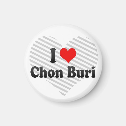 I Liebe Chon Buri, Thailand Magnet (Vorne)