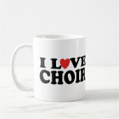 I Liebe-Chor Kaffeetasse (Links)
