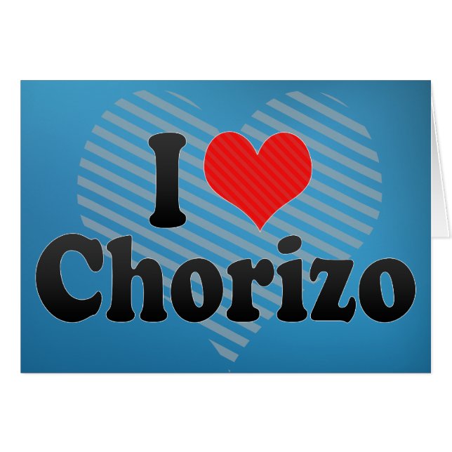 I Liebe-Chorizo (Vorderseite (Horizontal))