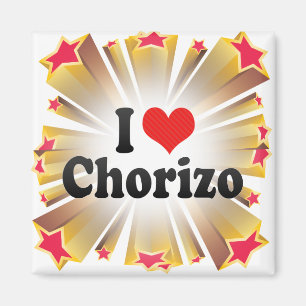 I Liebe-Chorizo Magnet