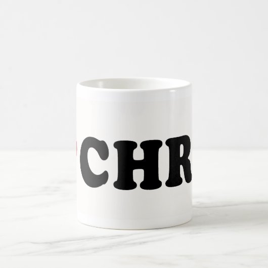 I LIEBE CHRIS KAFFEETASSE (Mittel)