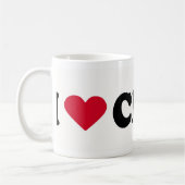 I LIEBE CHRIS KAFFEETASSE (Links)