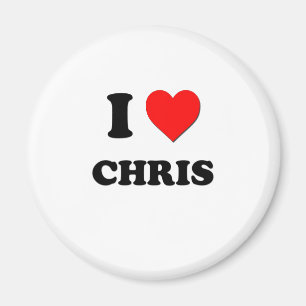 I Liebe Chris Magnet