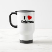 I Liebe Christchurch Reisebecher (Links)