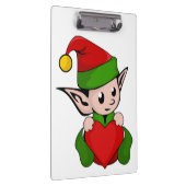 "I LIEBE CHRISTMAS" ELF KLEMMBRETT (Rechts)